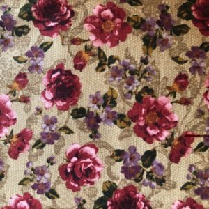 Rose cottage by Ro Gregg for Northcott studio floral print fabric